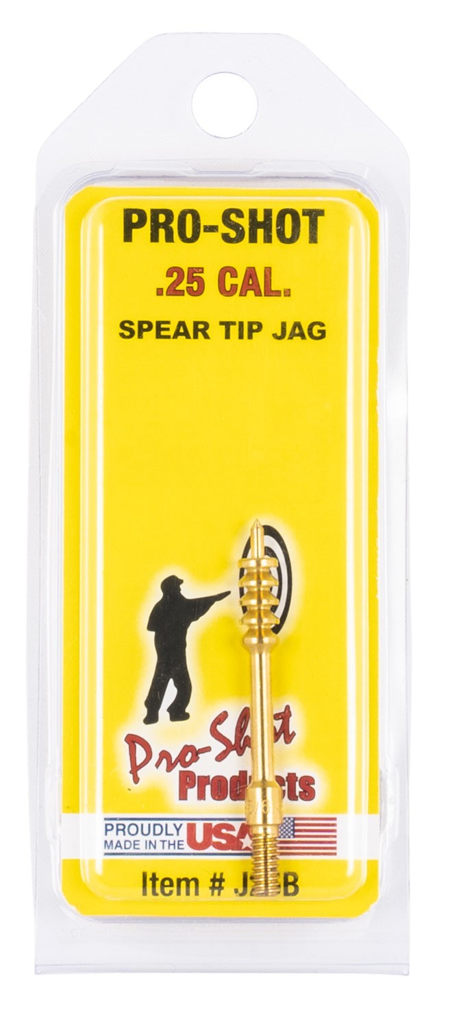 Pro-Shot J25B Benchrest Jag .25/ .26 Cal Handgun/Rifle #8-32 Thread Brass Spear