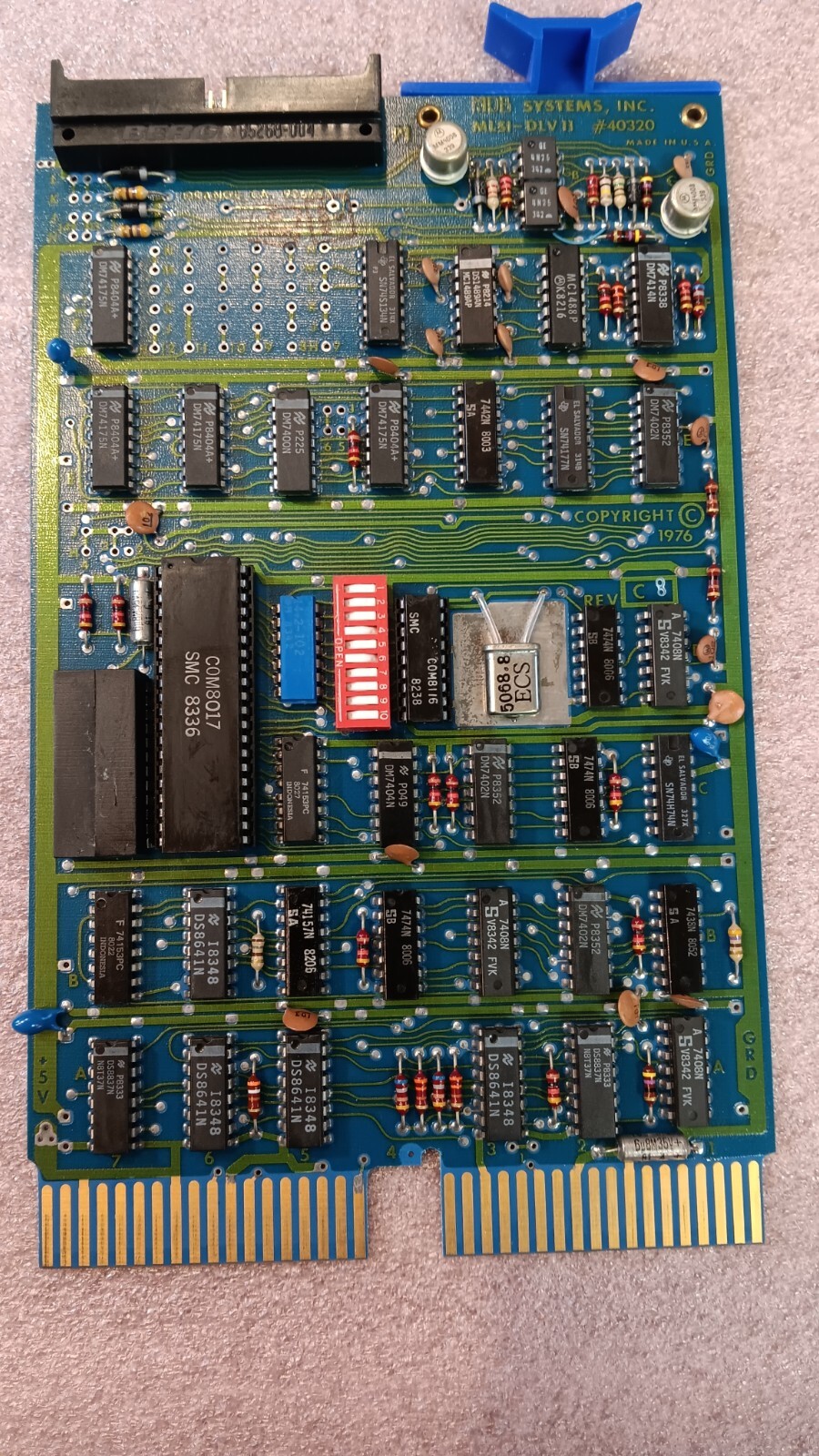 VINTAGE MDB Systems MLSI-DLV11 Circuit Board #40320 1976 (B5)
