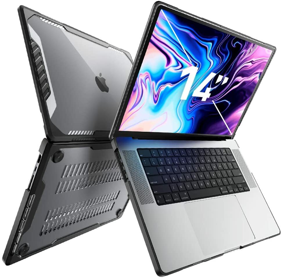 For MacBook Pro 14 Inch (2023/2021 Release) M2 M1 Pro Max, Dual Layers Hard Case