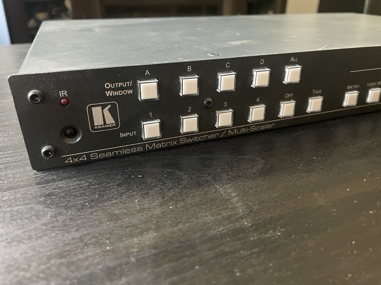 Kramer VSM-4x4HFS 4x4 Seamless HDMI Matrix Switcher Multi-Scaler Video Wall NEW
