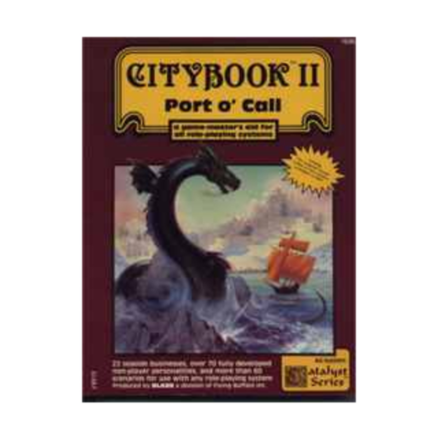 Flying Buffalo Fantasy RPG Citybook II - Port o' Call VG