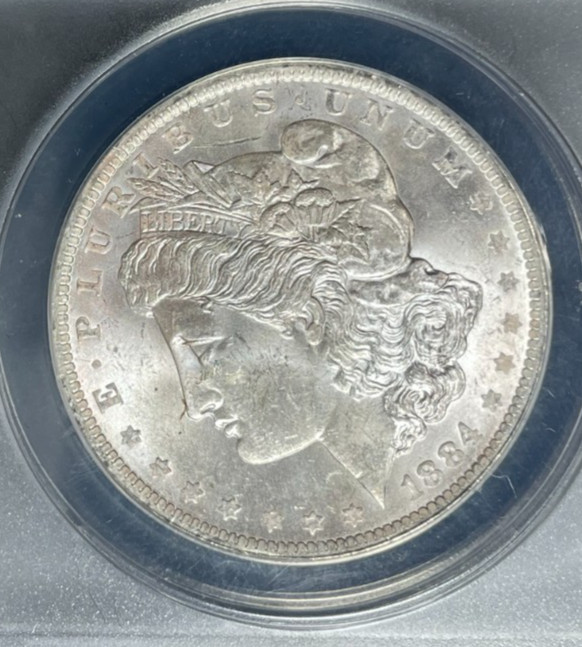 1884-O MORGAN SILVER DOLLAR ~ ANACS - BU ~BEAUTIFUL COIN~ REF#0020