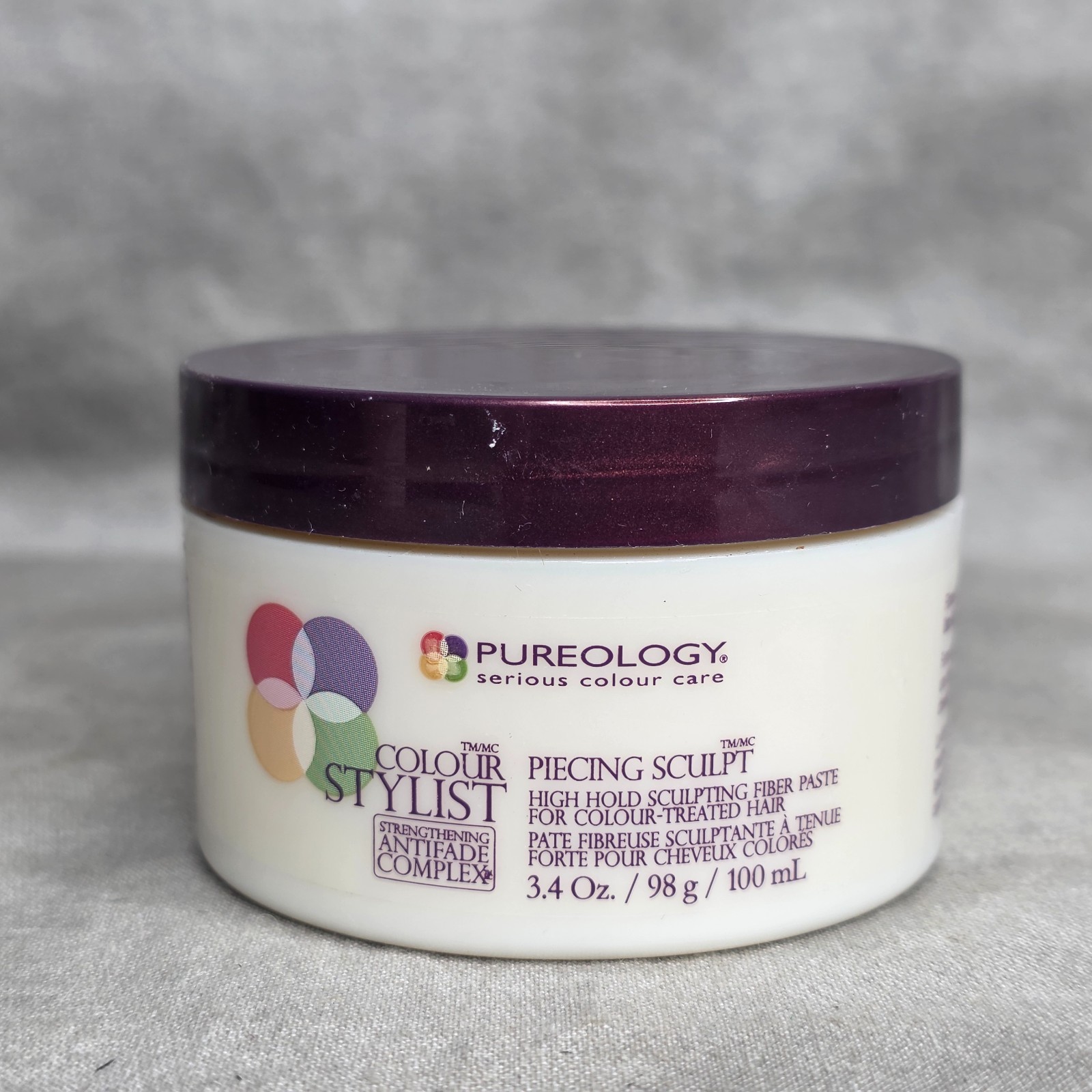 Pureology Serious Colour Care: Piecing Sculpt 3.4 oz High Hold Fiber Paste