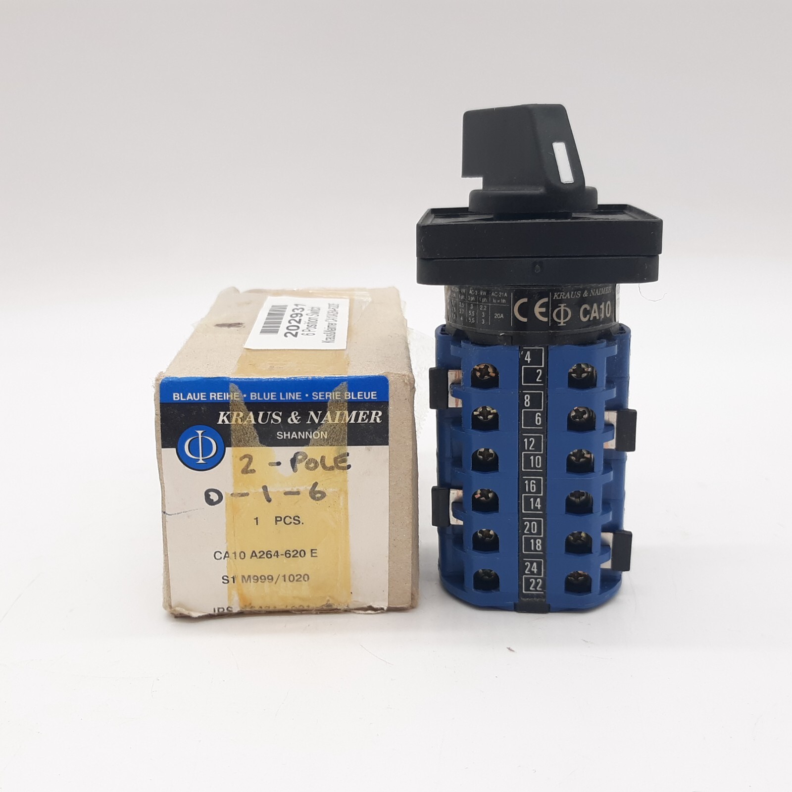 Kraus & Namer CA10-A264-620E Rotary Cam Switch