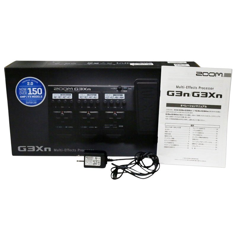 Zoom G3Xn Multi-Effects Processor Guitar Pedal Digital Looper Tested Japan