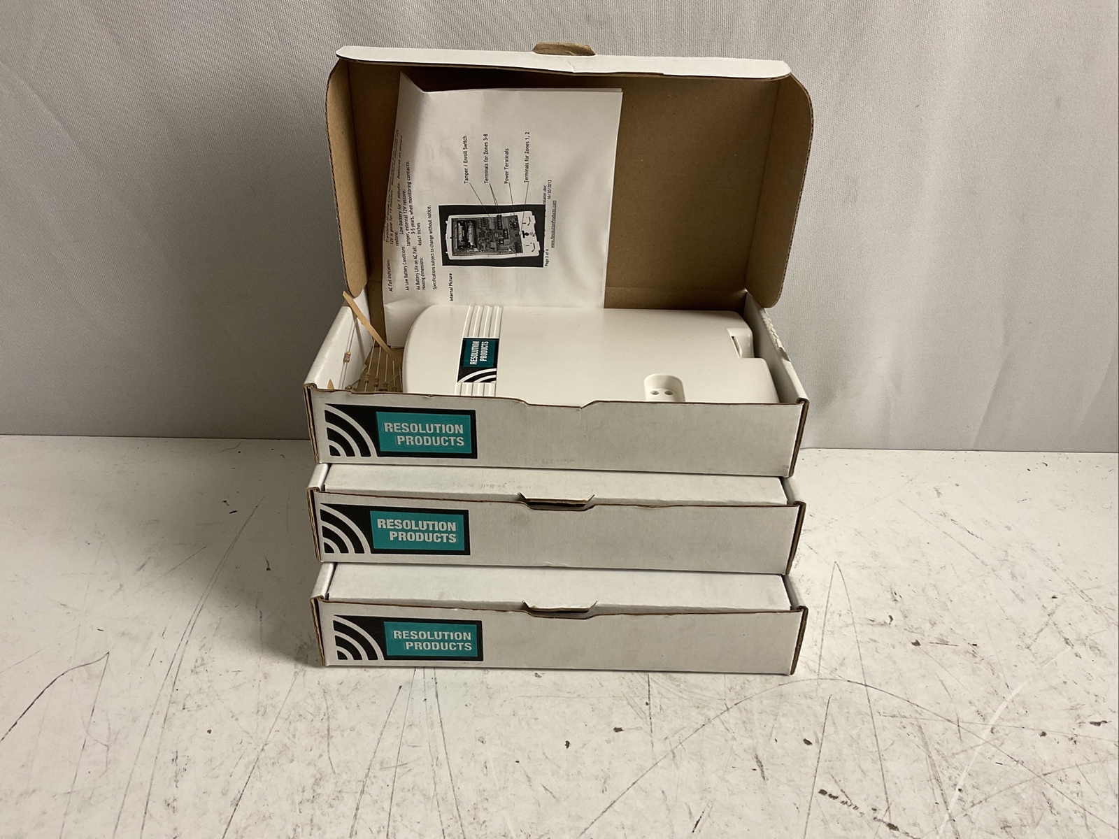 Resolution Products (lot Of3). Translator Hardwire-to-GE-Wireless New- 011-50