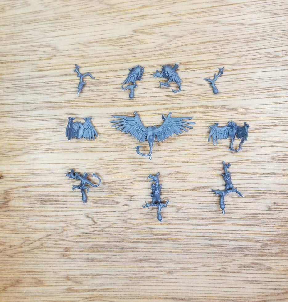 Warhammer 40k Chaos Knight Ruinator Desecrator abominant Birds Bits