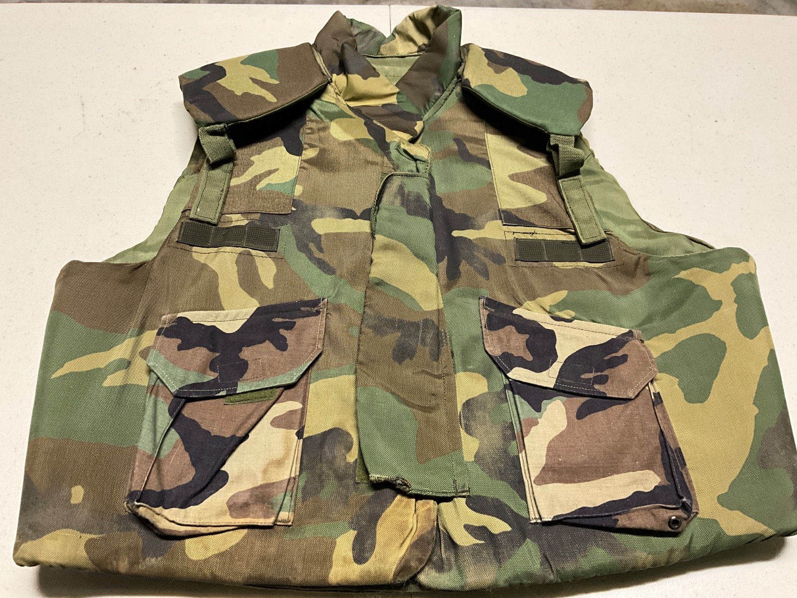 USGI PASGT Vest Woodland M81 XL X-Large Extra Large