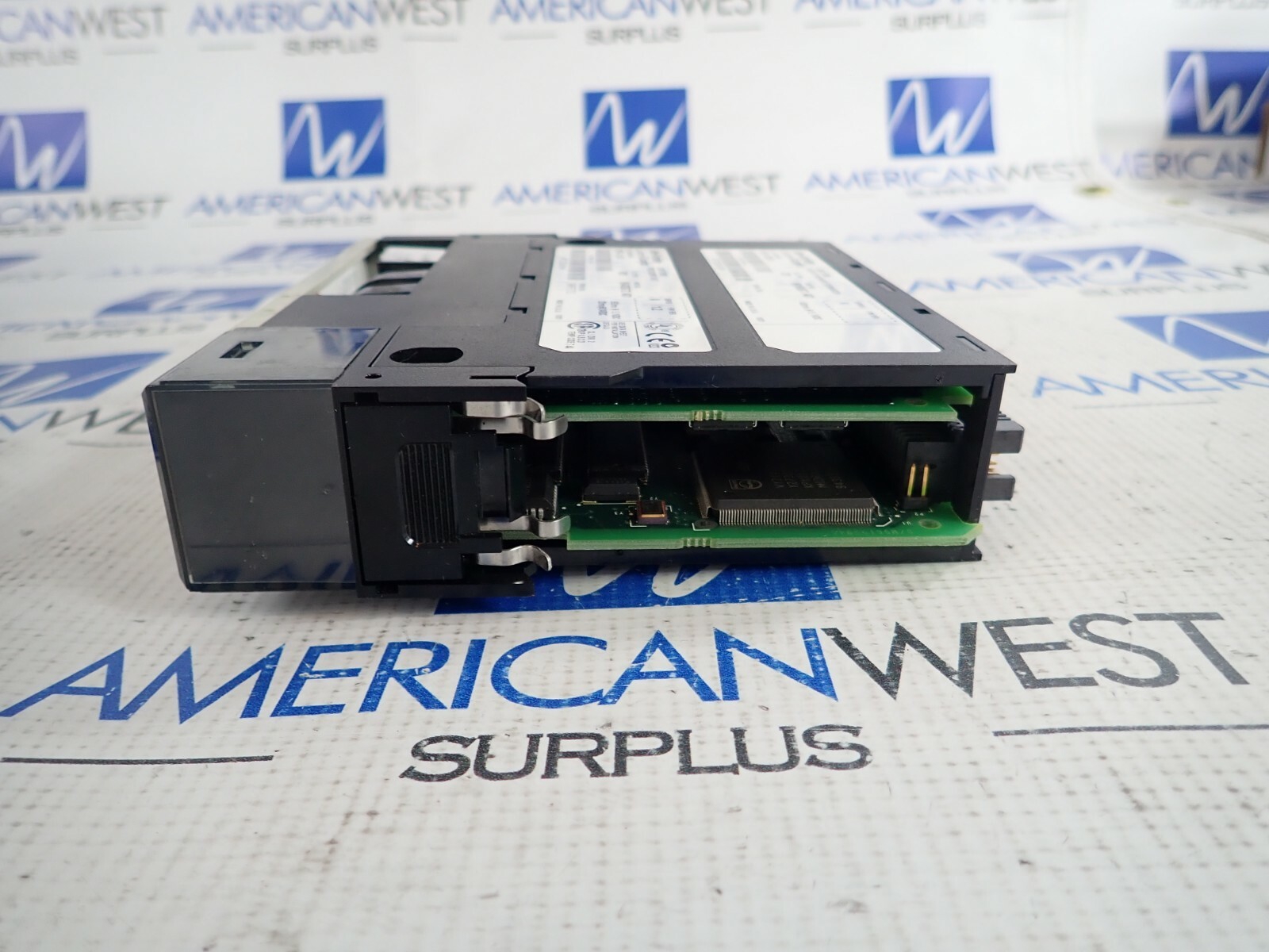 ALLEN BRADLEY 1756-L1/A LOGIC 5550 PROCESSOR UNIT 1756-M2/A 1M BYTE MEMORY EXPAN