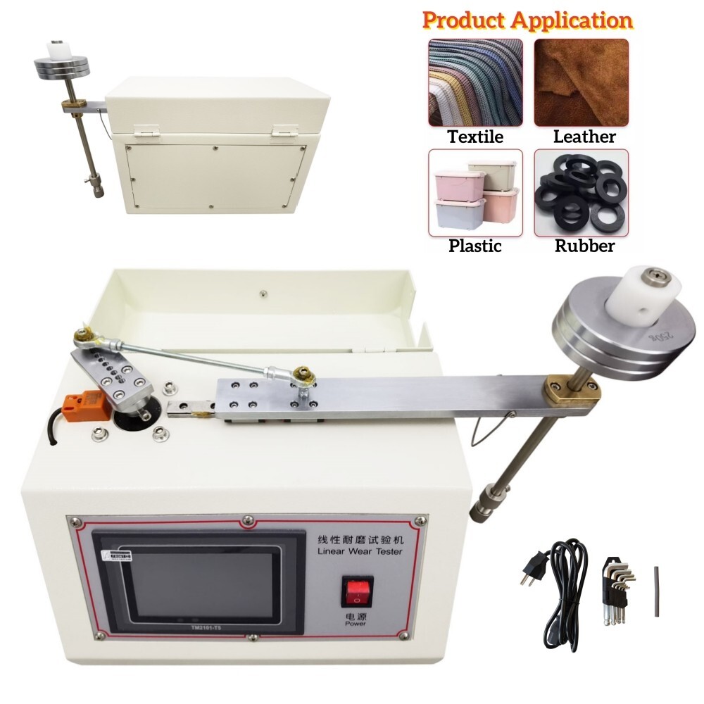 110V Linear Abrasion Tester Linear Wear Resistance Testing Instrument for Rubber