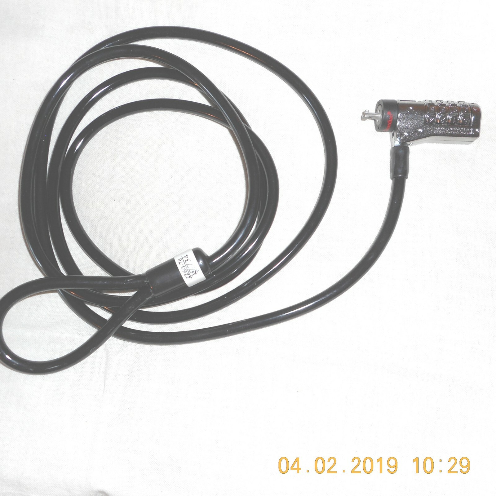 PC GUARDIAN EZOLUTION PRESET COMBO NOTEBOOK PC LOCK #2900-92C