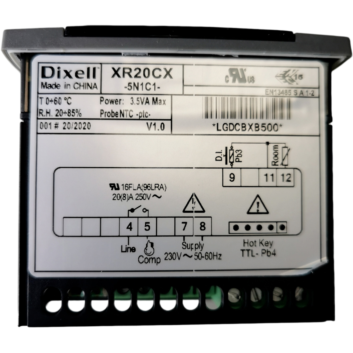 Digital Controller DIXELL XR20CX-5N1C1