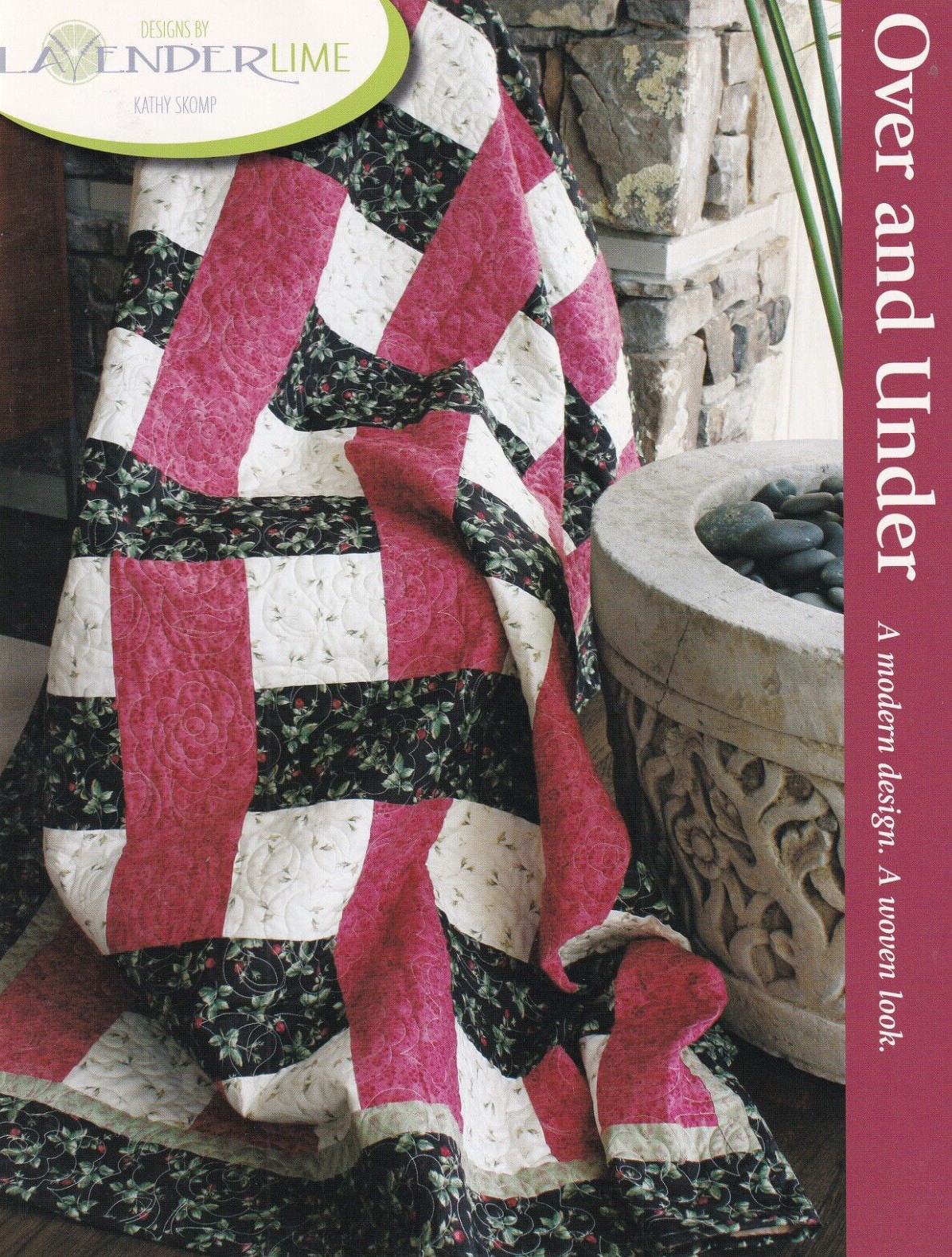 Lavender Lime Quilt Pattern Booklet: Over & Under by Kathy Skomp (2009)