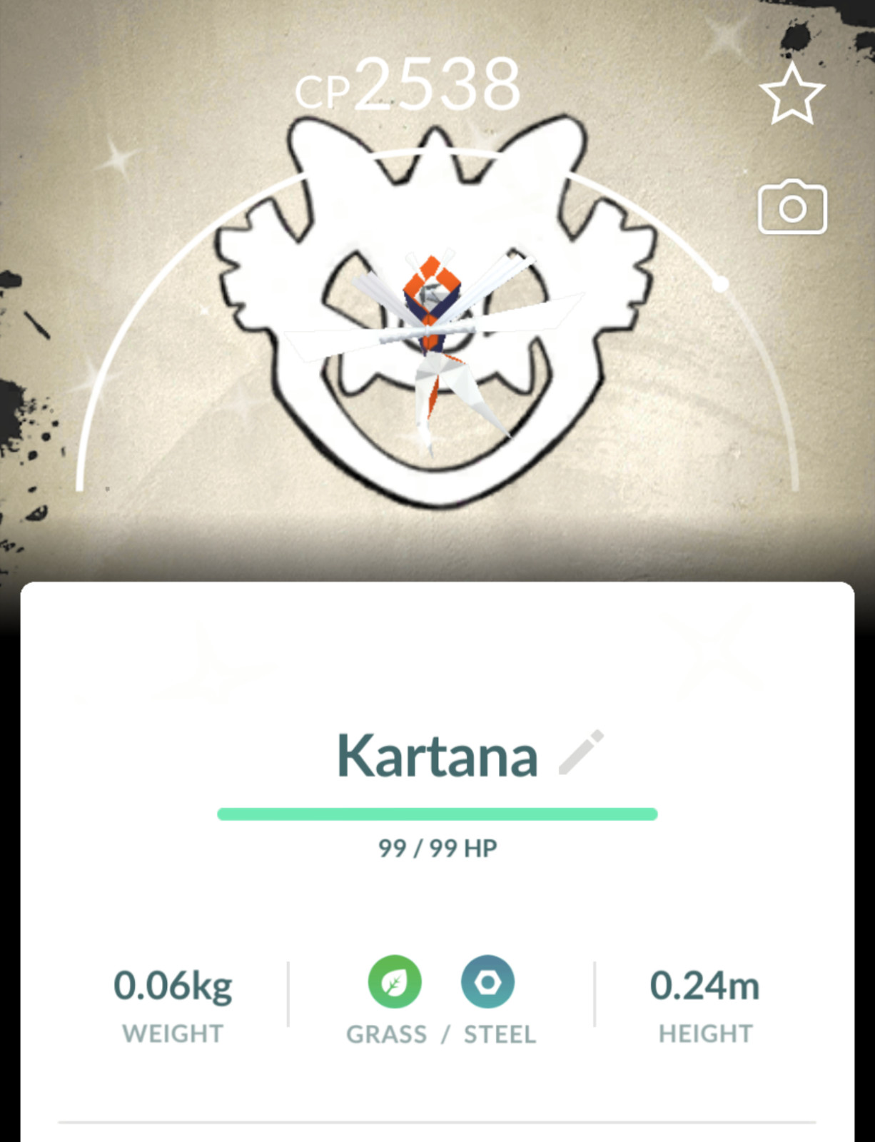 Pokémon Shiny Kartana Special Background Go Fest 2026 - GO Read description