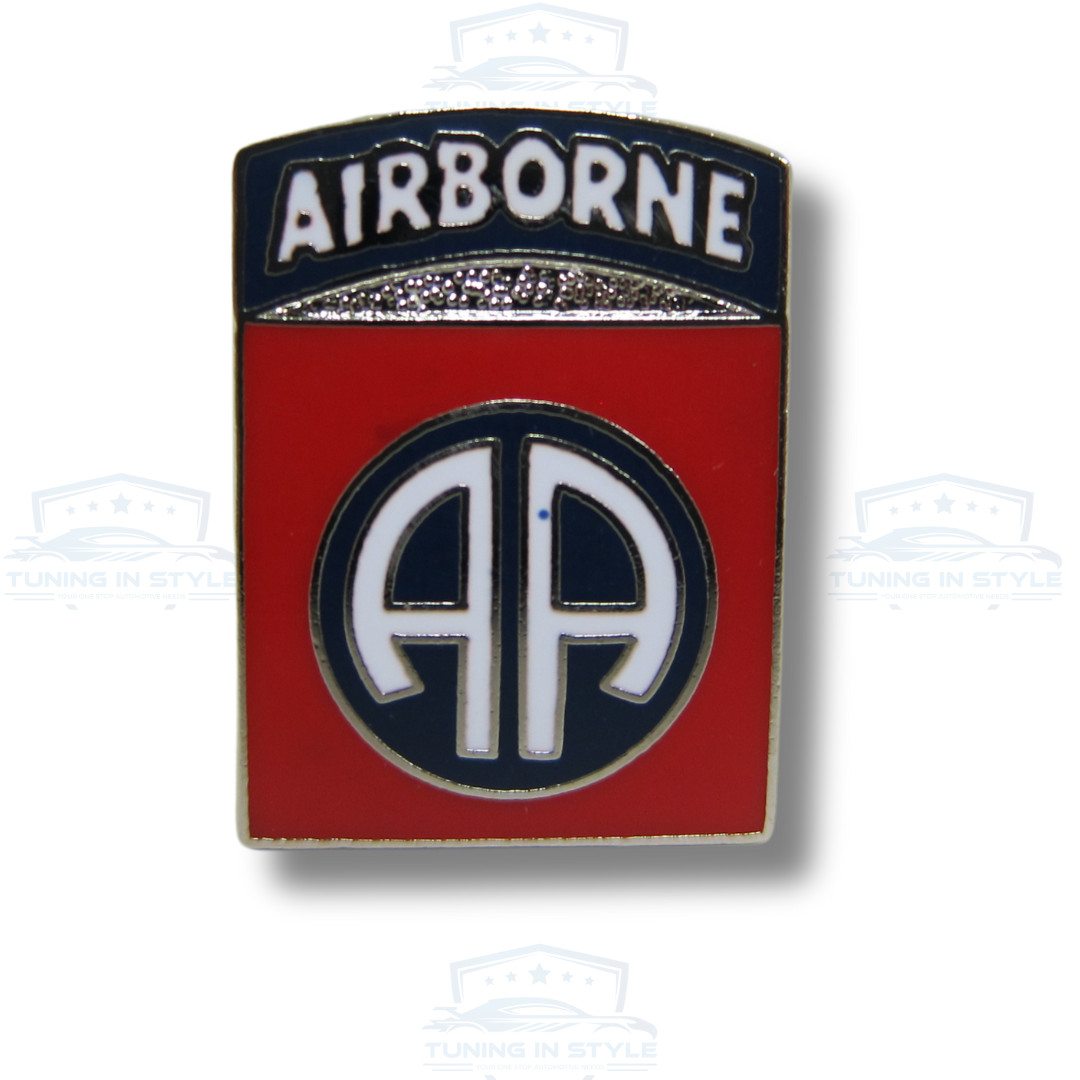 82nd Airborne Division Combat Service Identification Metal Badge Pin