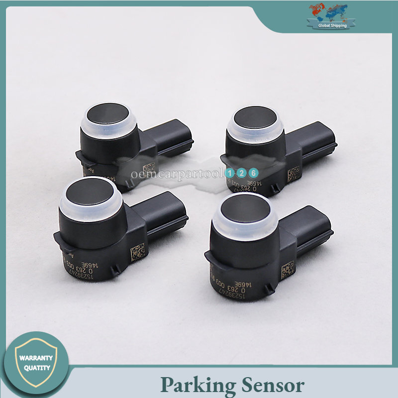 Set(4) Parking Assist Sensor For Chevrolet Express Silverado Suburban #15239247