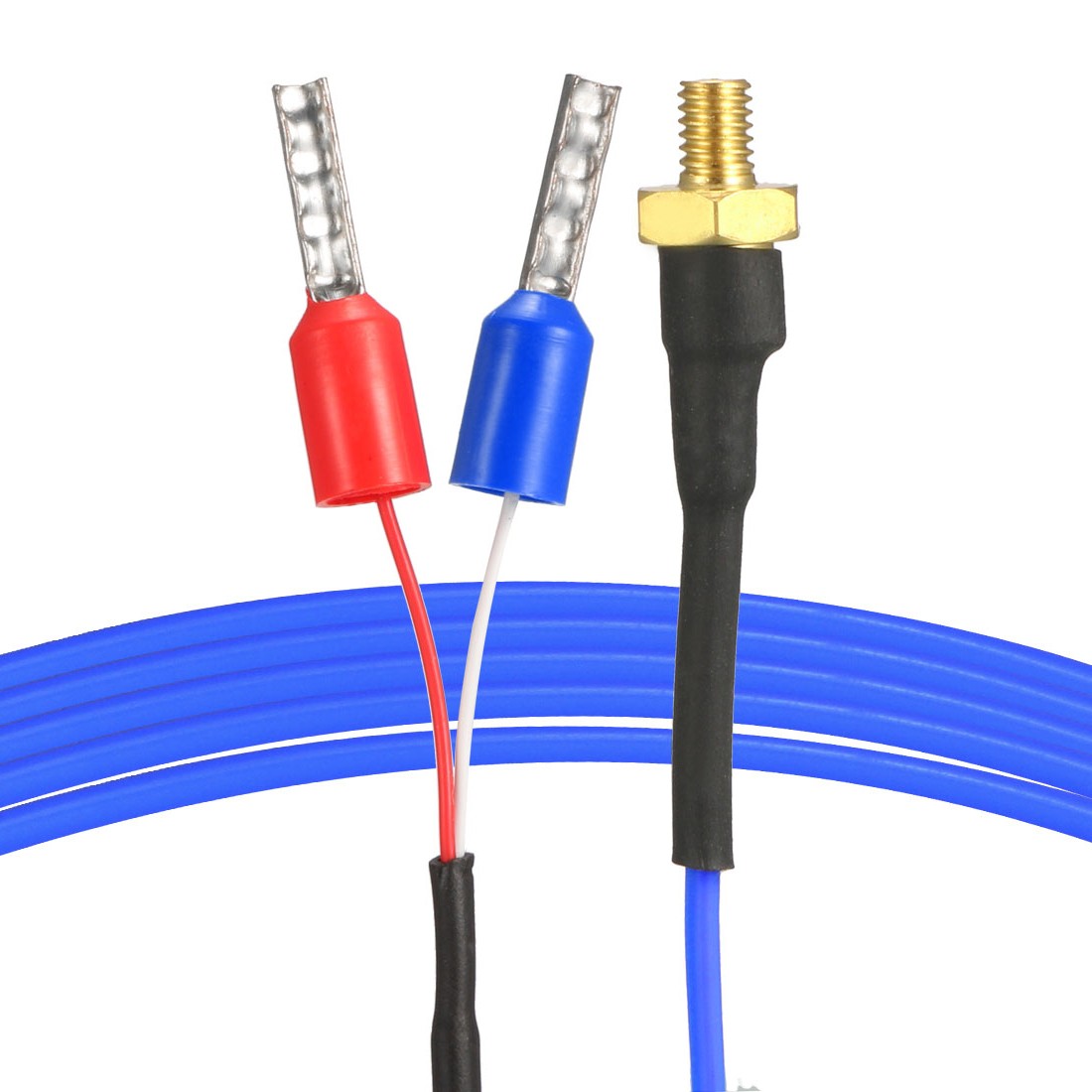 K Type Thermocouple Temperature Sensor Probe 1.5M Cable M4 Thread