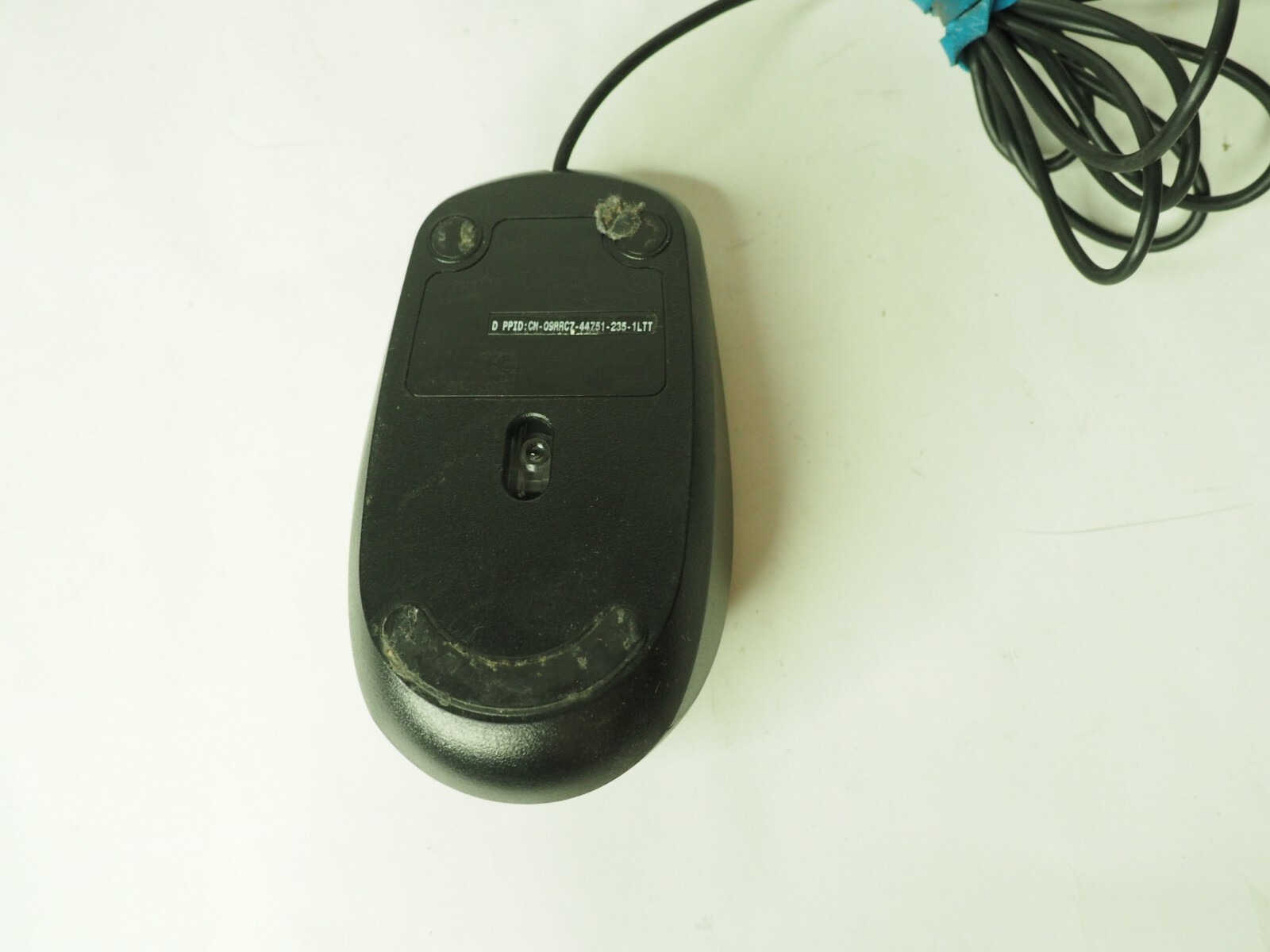 Genuine Dell Mouse USB Wired Optical Scroll Wheel MS111-L 9RRC7 Computer Fast