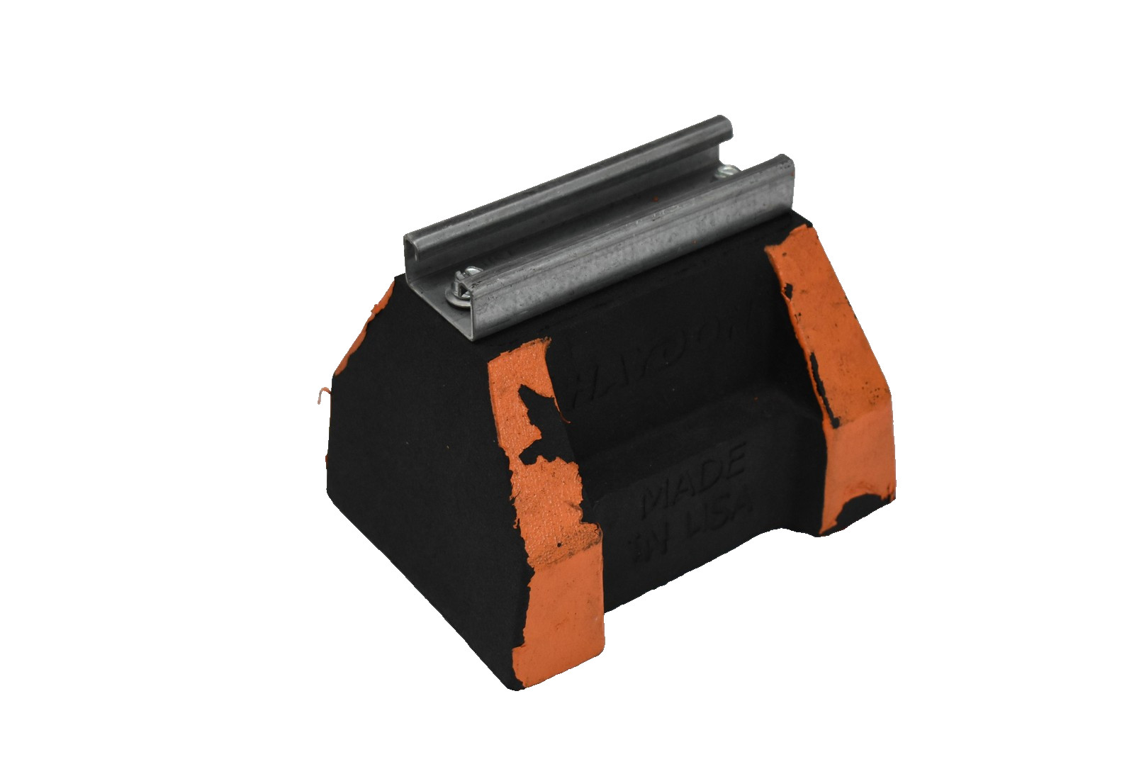 Haydon H-Block Mini Pipe Support Rooftop Block Orange Made In USA