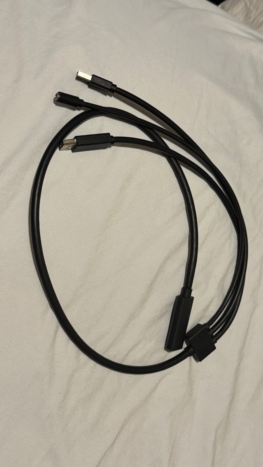 Authentic Valve Index VR Headset 3-Way PC Connection Cable ONLY Steam VR OEM