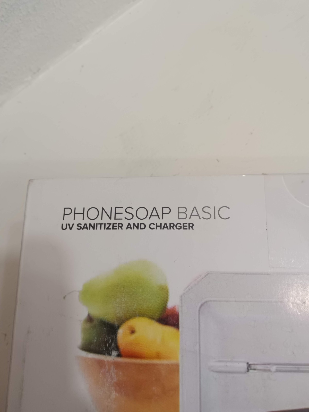 PhoneSoap Basic UV Sanitizer White, NEW
