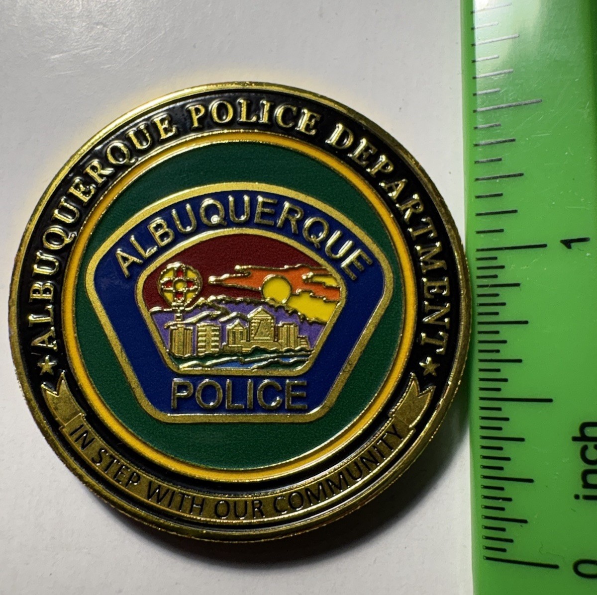 Albuquerque Police Challenge Coin