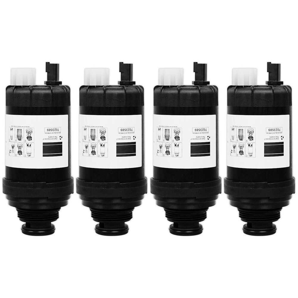 4x 7023589 Fuel Water Separator Filter Fit Bobcat T590 T595 T650 T750 T870