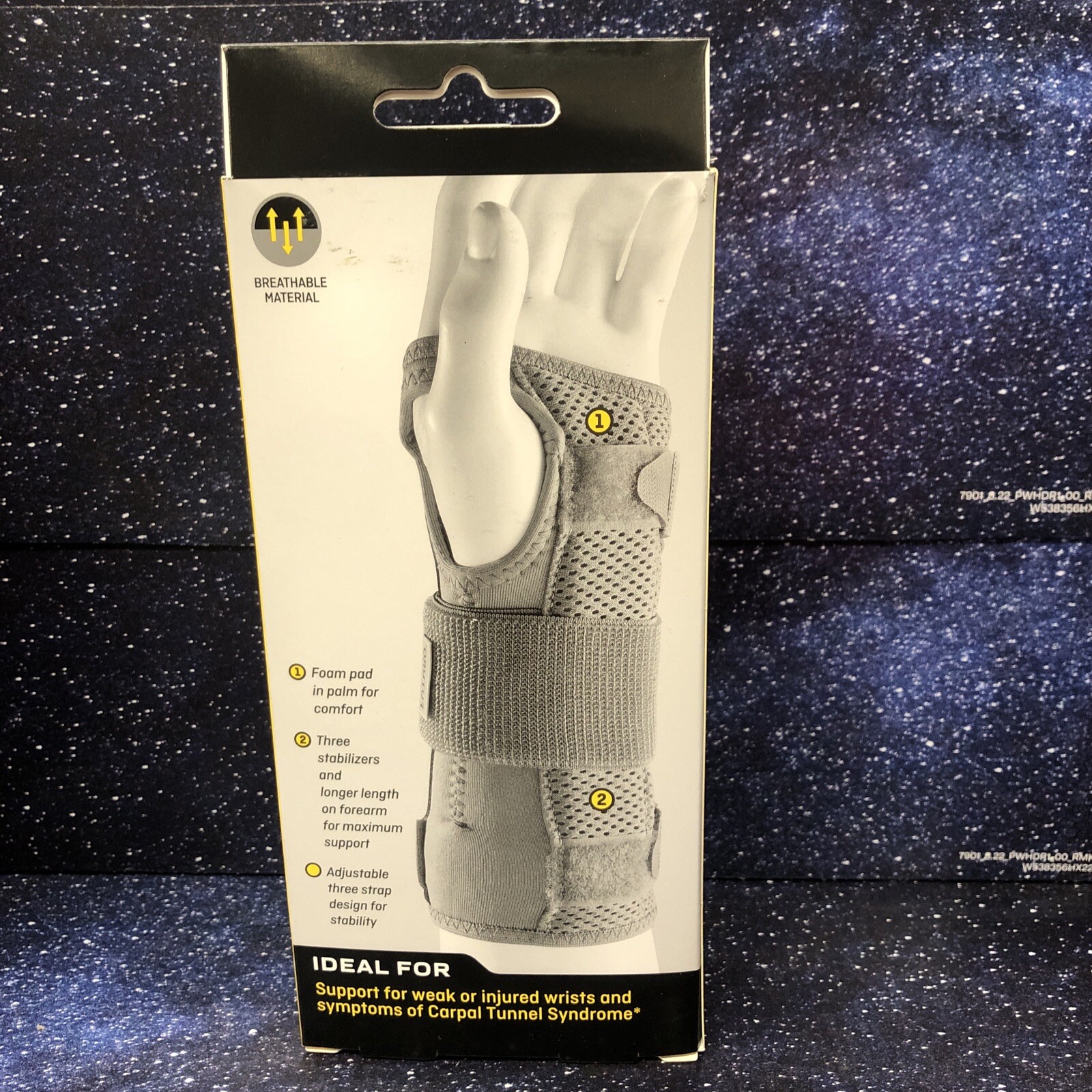 Futuro Deluxe Wrist Stabilizer, Left Hand Small/Medium