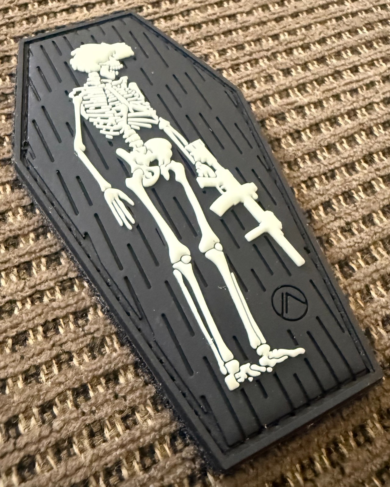 Projekt Monark "Knox Knight" Black & White Variant Patch