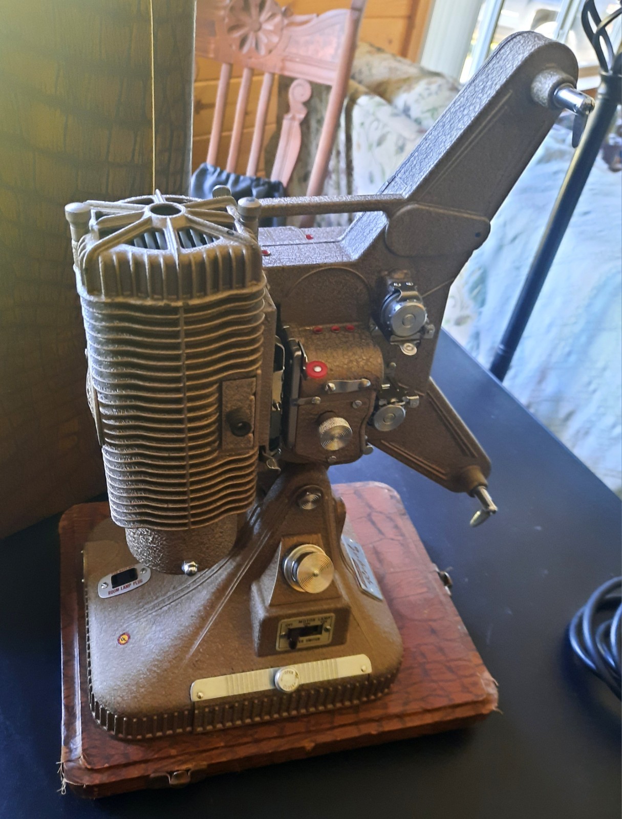Vintage Keystone Regal K-109 8mm Projector w Case Tested Works Great