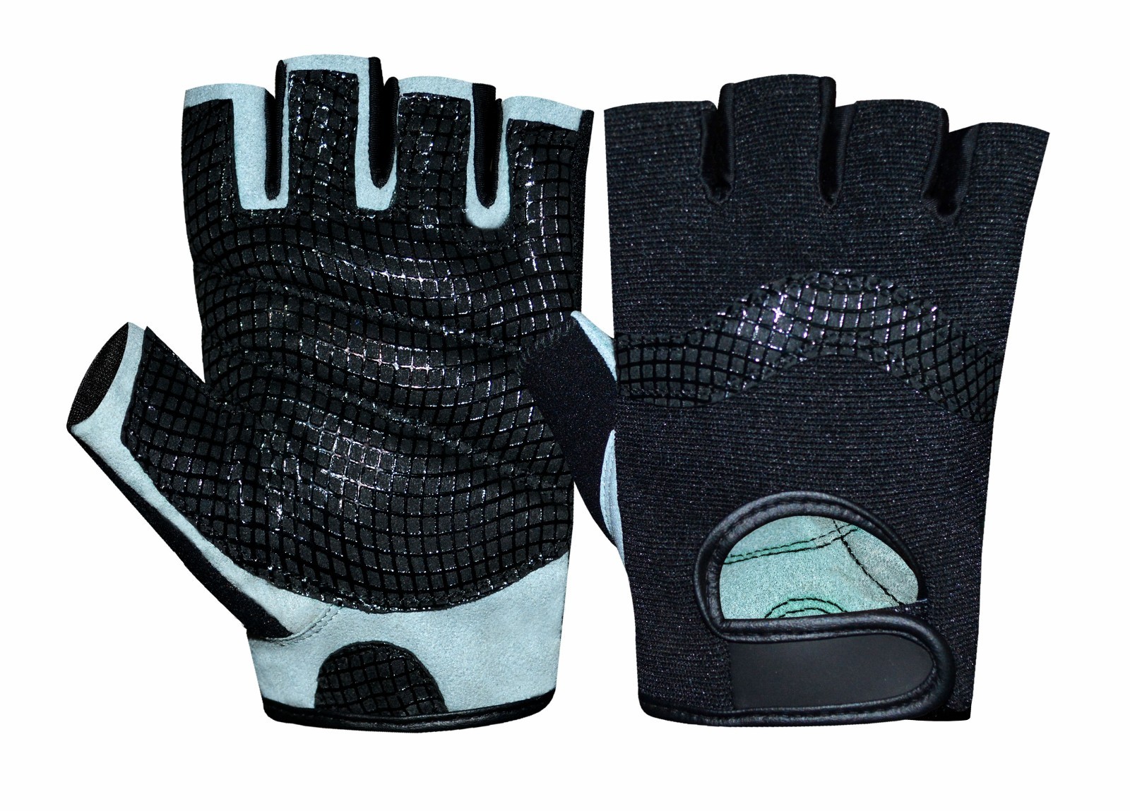 GRIP GEL PADDED CYCLING GLOVES TRAINING FITNESS SPORTS BICYCLE GLOVE W-1027