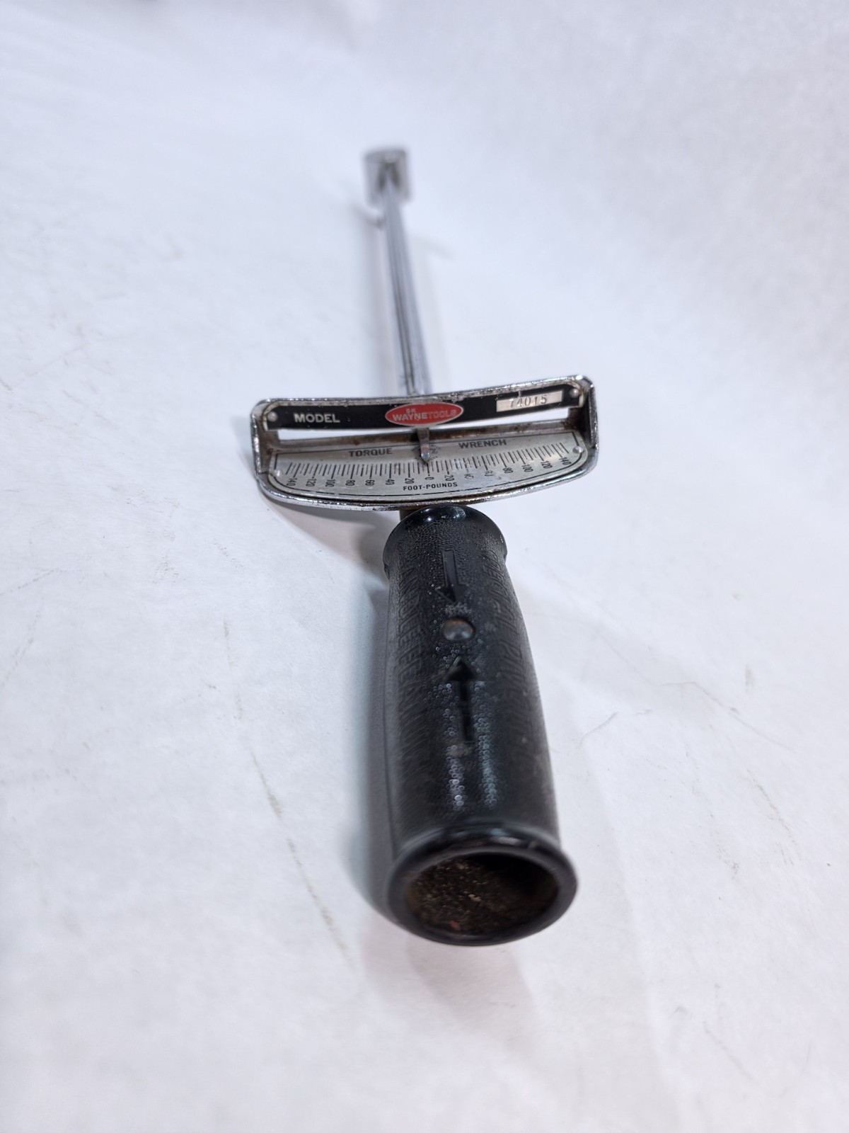 Vintage S-K WayneTools 74015 1/2" Drive Beam Torque Wrench