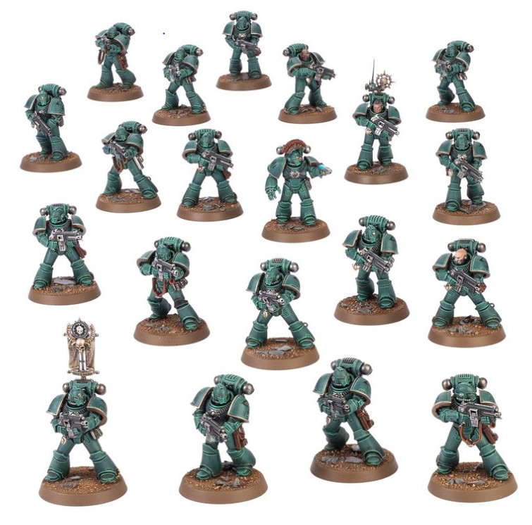 Horus Heresy MkIV 20 Tactical Marines (Maximus Battle Group)