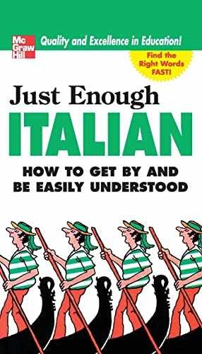 Just Enough Italian (Just Enough - Paperback, by Ellis D.L. - Very Good x