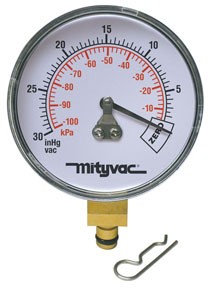 Vacuum Gauge MVA6178 MITYVAC 646541004666 Fluid Evacuator