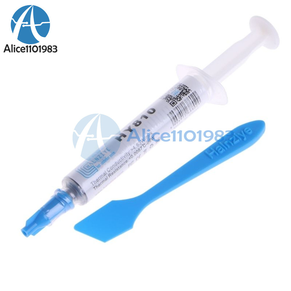 2PCS 2G HY810-OP2G Extreme High Quality CPU Thermal Grease with A Plastic Tool