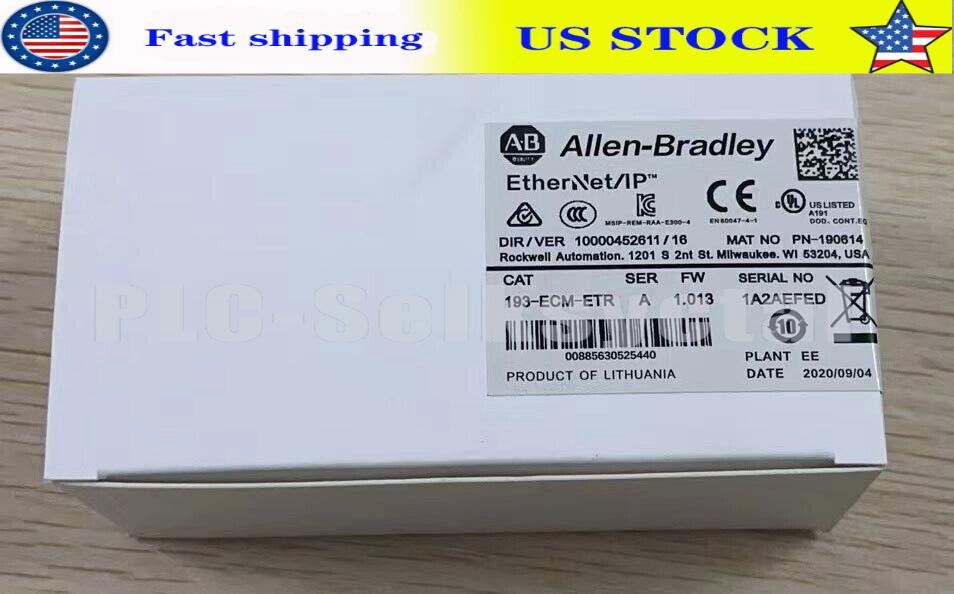193-ECM-ETR New Factory Sealed for AB Ser A Ethernet / Ip Comm Module 193ECMETR
