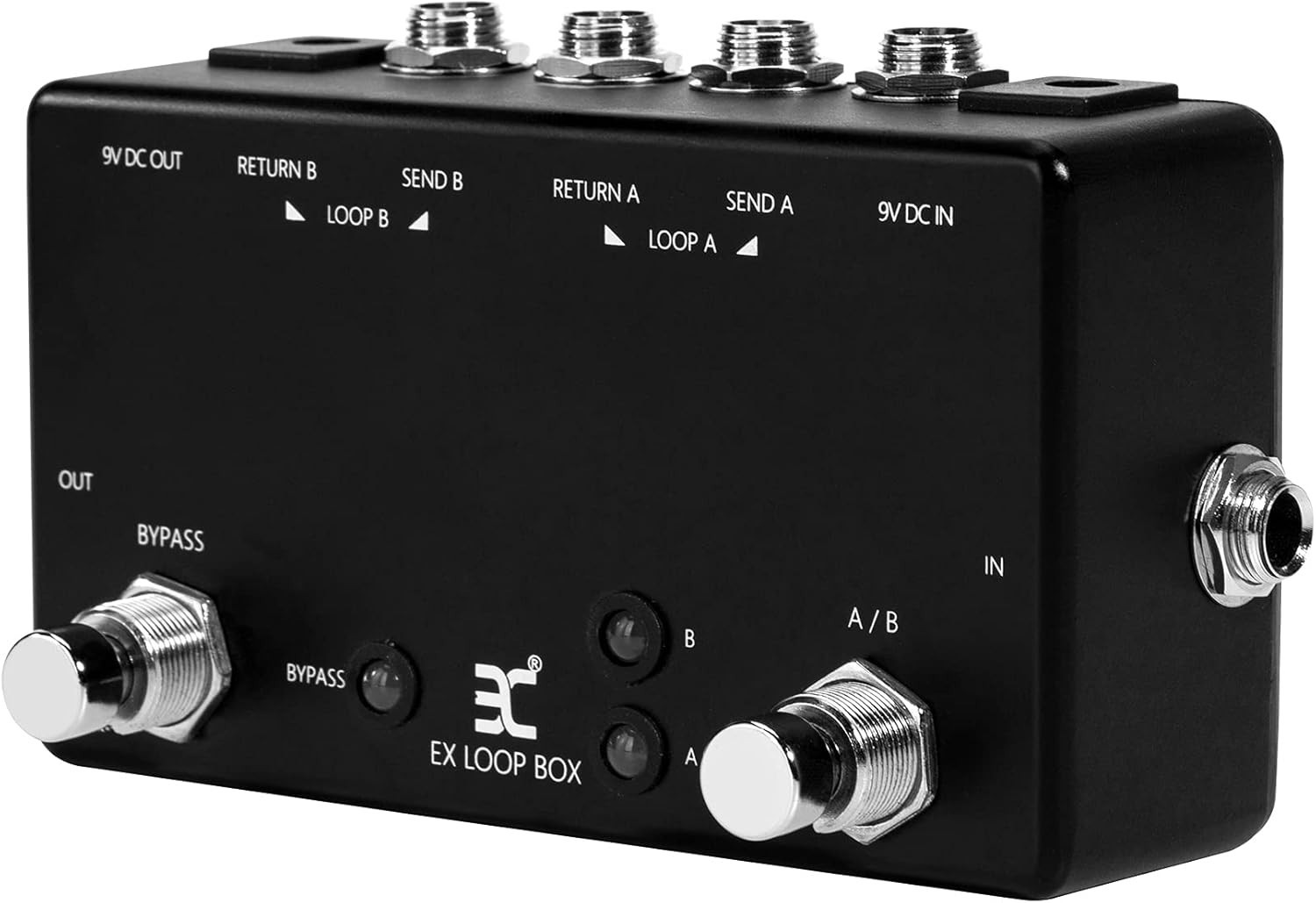 Guitar Effects Loop Switcher Passive Channel Switcher -Mini Guitar Effect Pedal