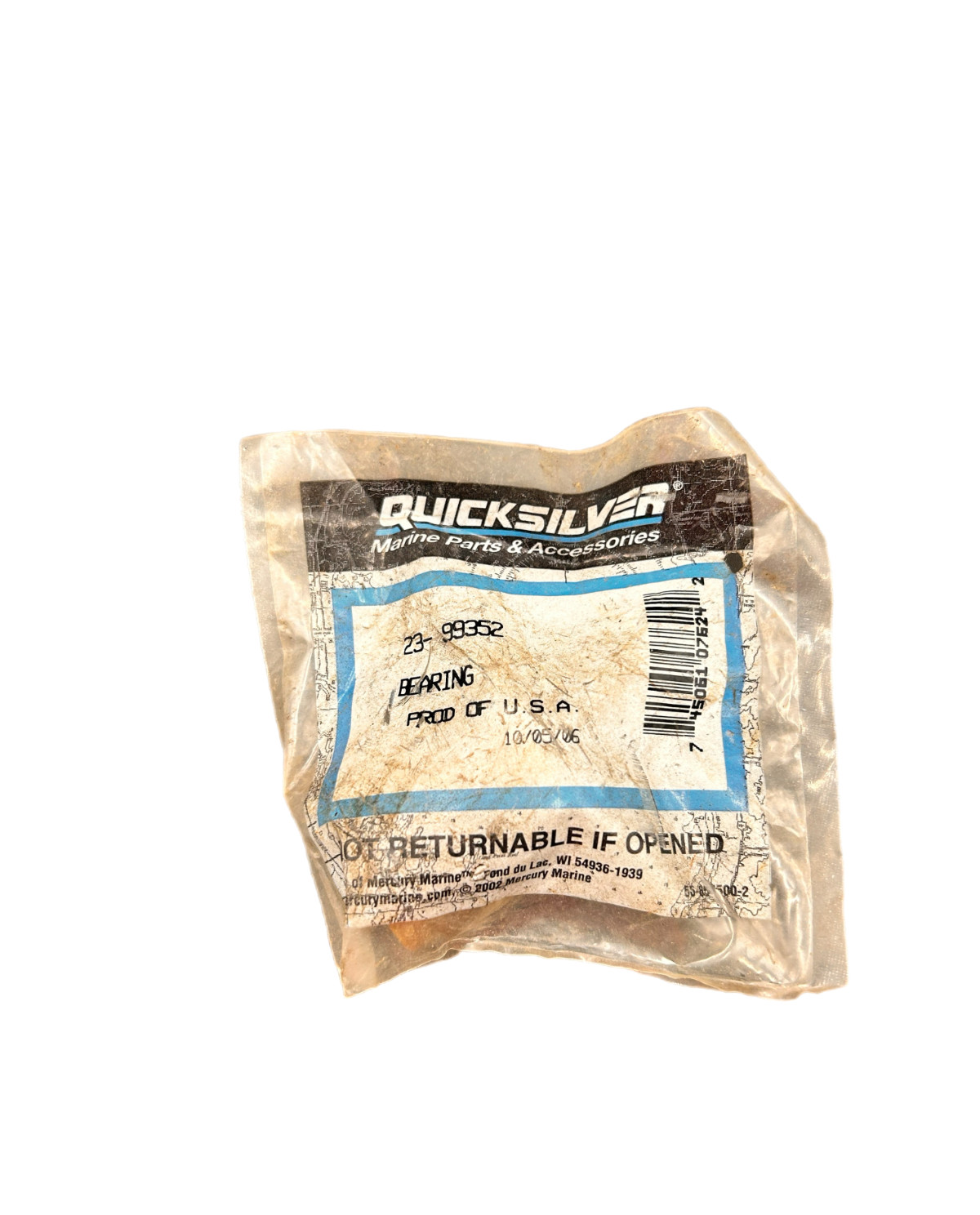 NEW GENUINE MERCURY QUICKSILVER BEARING PART NO 23-99352