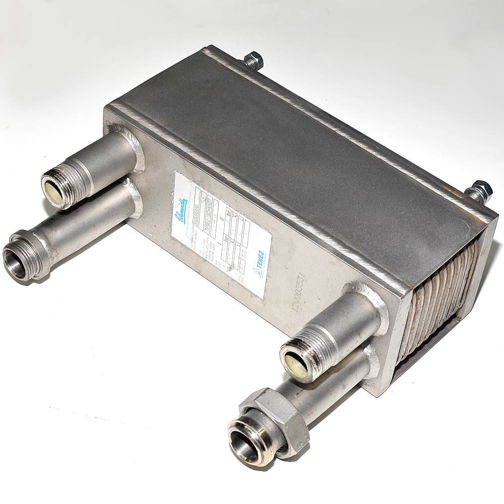 Tenez Schmidt ST03 SIGMAWIG All-Welded Stainless Heat Exchanger 10 Plates