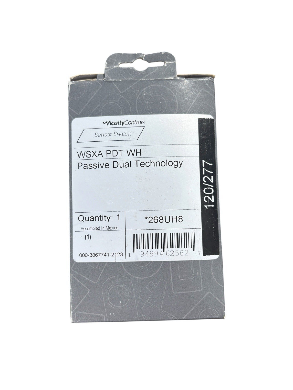 NEW Sensor Switch WSXA MWO PDT D WH Occupancy Control Dimming Passive Acuity