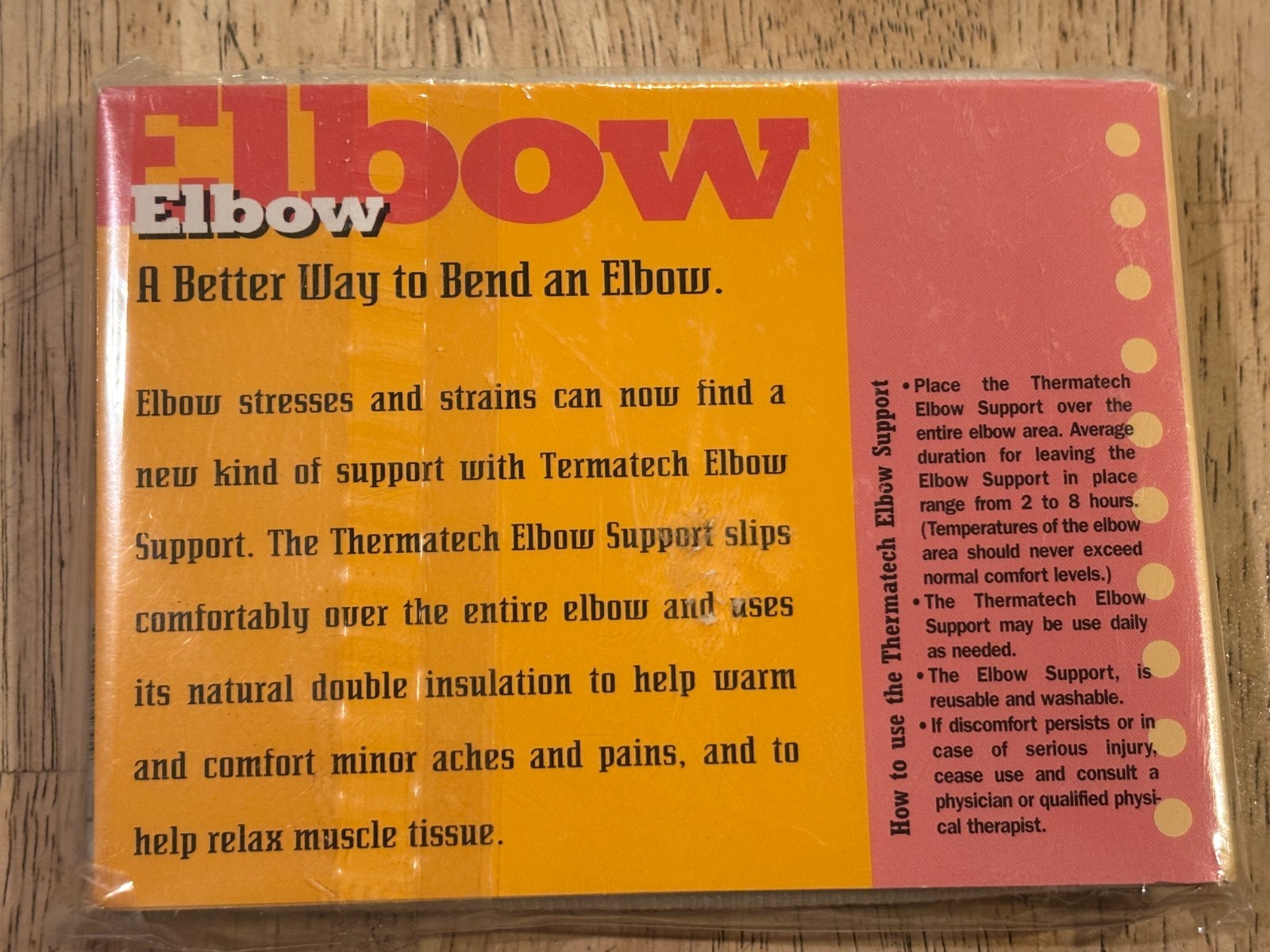 Therma Tech - Superior Support Systems - Elbow Wrap - Large Size - #1711