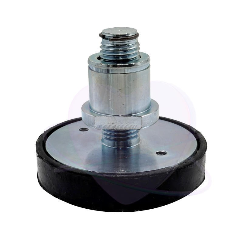 Shaft Dia 42mm Car Lift Rubber tray Heightening Feet Plus High Leg Pads 2PCS