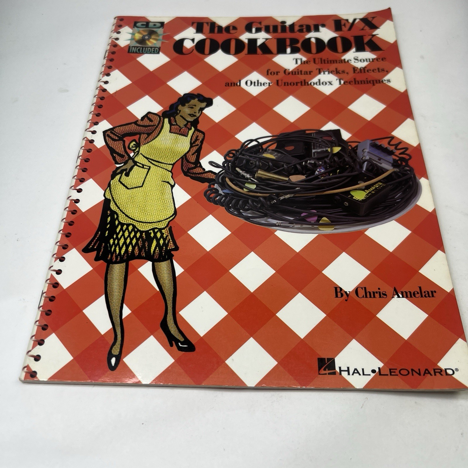 The Guitar F/X Cookbook by Chris Amelar Book  Vintage 90’s Collectible 1996