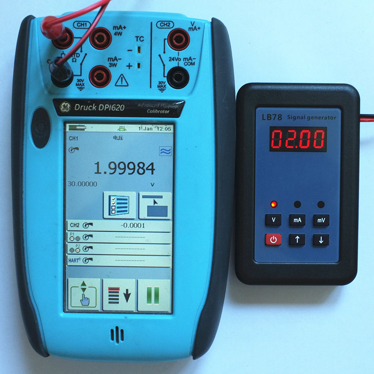 Resistance Current Voltmeter Signal Generator Source Process Calibrator LB78 NEW