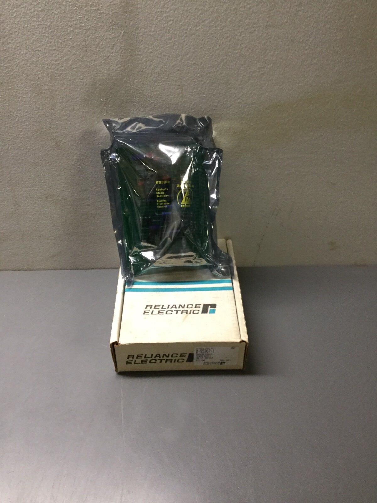 NEW, SEALED, RELIANCE ELECTRIC, 0-55307-1, PRINTED CIRCUIT, POWER SUPPLY. (5J-4)
