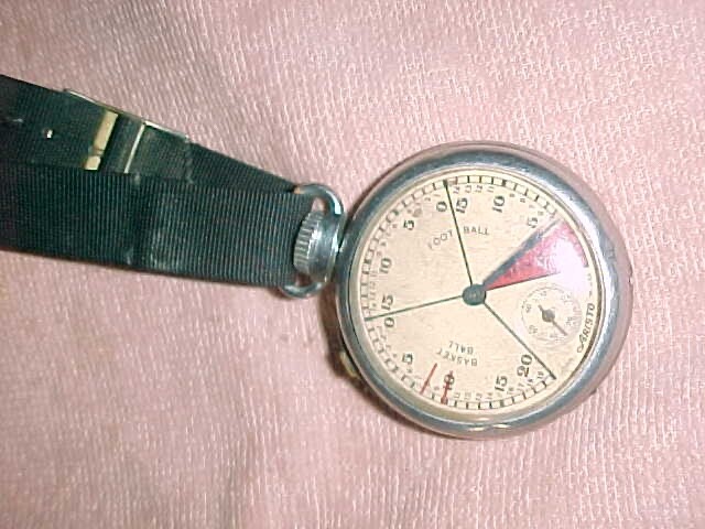 ARISTO SPORTS TIMER  -  Vintage Timer with Strap -  RUNS and STOPS   - 44mm