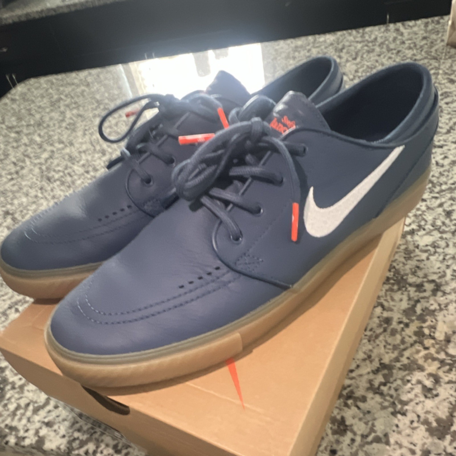 Nike SB Zoom Janoski OG+ Blue Men's Skateboarding Shoes Medium Size 12