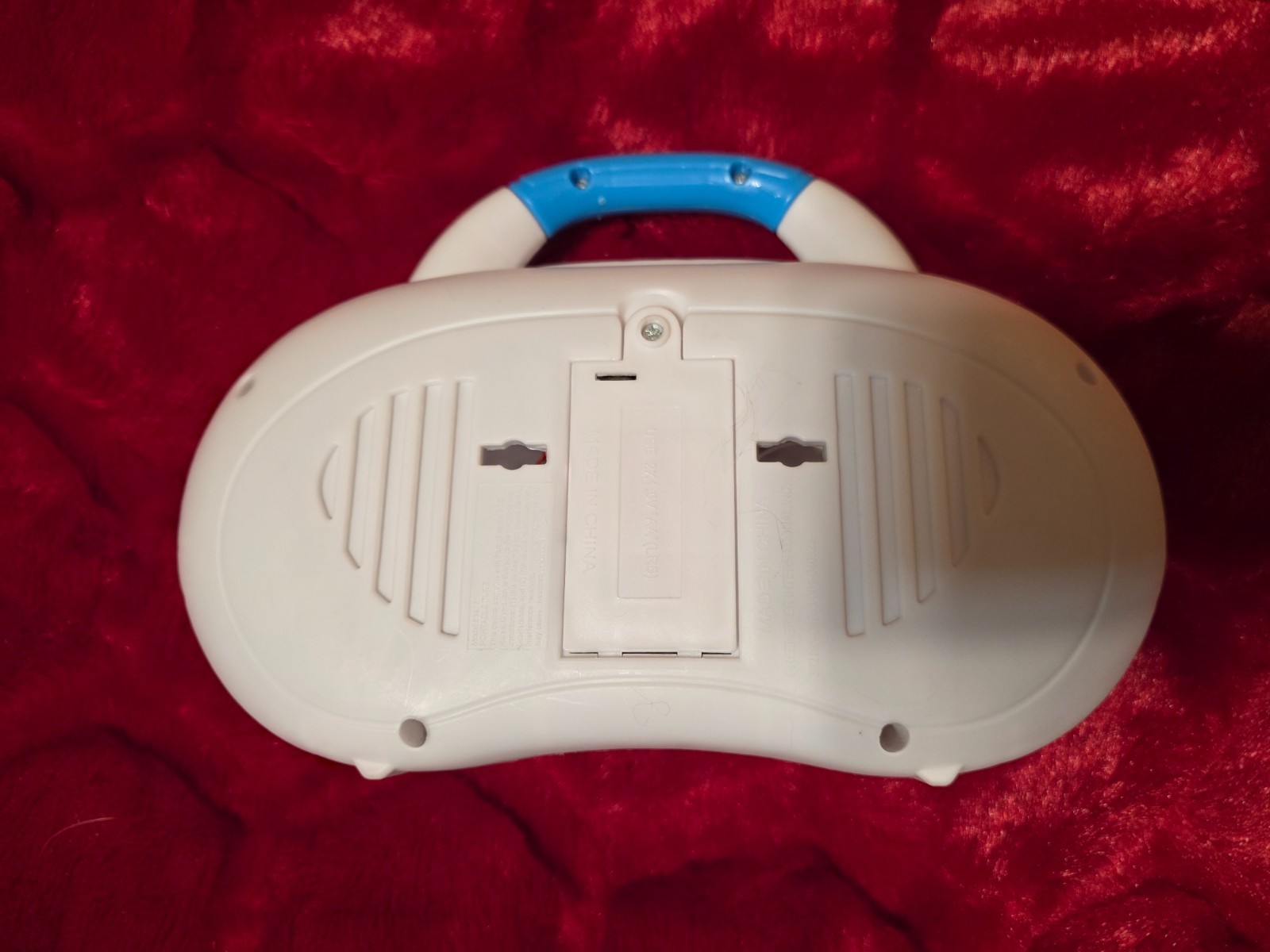 1992 TOYBOX PORTABLE TUNES SOUND AND LIGHT