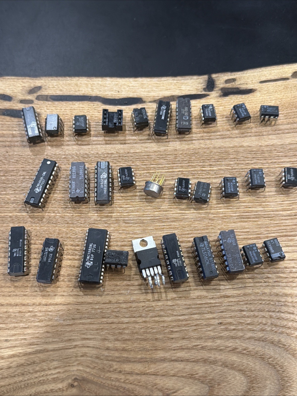 Vintage Group Lot Of Texas Instrument TI CI Chip Chips Lot Of 30 Assorted